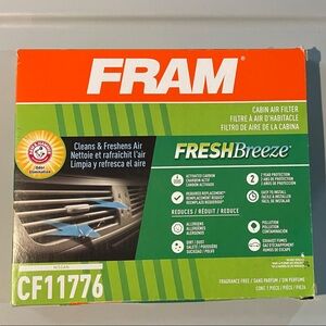 FRAM Fresh Breeze Cabin Air Filter NiSSAN CF11776 New Old Stock